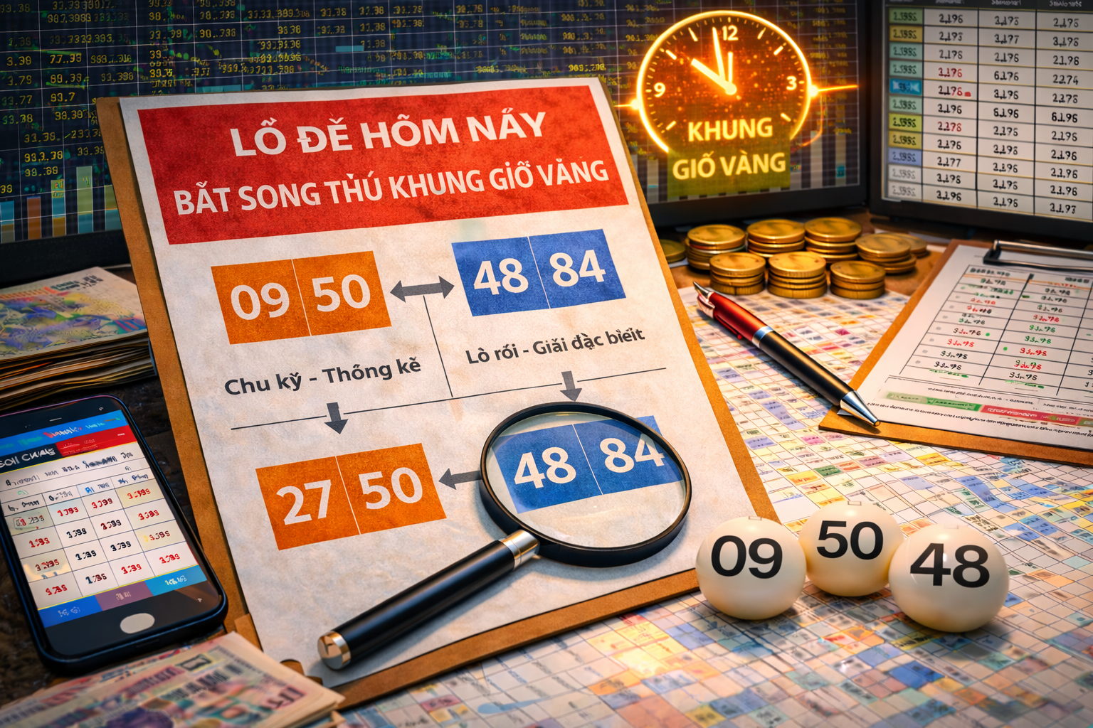 Khung giờ vàng chọn lô đề